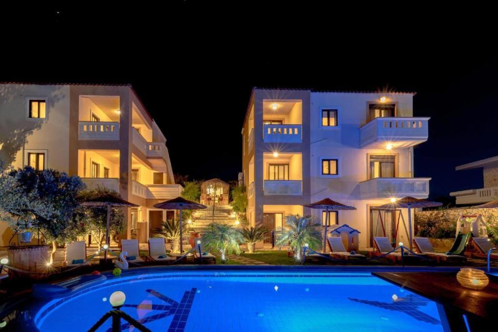 Villa Gereoudis Seaview Apartments-Pool & Bar Kolymbari Exterior photo